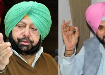 ਜੇਕਰ ਸਿੱਧੂ ਵਿੱਚ ਹਿਮੰਤ ਹੈ ਤਾਂ ਮੇਰੇ ਖਿਲਾਫ ਚੋਣ ਲੜਕੇ ਦਿਖਾਵੇ : ਕੈਪਟਨ