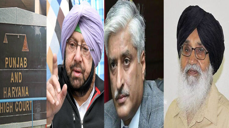 ਸੁਮੇਧ ਸੈਣੀ ਦੇ ਕੇਸ ਵਿੱਚ ਹਾਈਕੋਰਟ ਨੇ ਕੈਪਟਨ ਅਤੇ ਬਾਦਲ ਨੂੰ ਕੀਤਾ ਤਲਬ