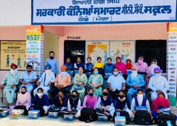 ਪਿੰਡ ਰੋਡੇ ਦੇ ਸੀਨੀਅਰ ਸੈਕੰਡਰੀ ਸਕੂਲ ਵਿਚ ਸਰਕਾਰ ਦੁਆਰਾ ਭੇਜੀਆਂ ਆਈ.ਟੀ. ਕਿੱਟਾਂ ਵਿਦਿਆਰਥੀਆਂ ਨੂੰ ਕੀਤੀਆਂ ਸਮਰਪਿਤ