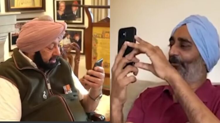 ਕੈਪਟਨ ਅਮਰਿੰਦਰ ਸਿੰਘ ਨੇ ਵੀਡੀਓ ਕਾਲ ਕਰਕੇ ਪੁੱਛਿਆ ਭਾਈ ਰਾਹੁਲ ਸਿੱਧੂ ਦੀ ਸਿਹਤ ਦਾ ਹਾਲ ਚਾਲ