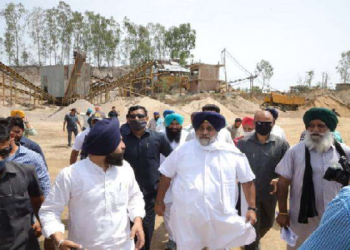 ਪੰਜਾਬ ਵਿੱਚ ਨਜਾਇਜ ਮਾਇਨਿੰਗ ਸਬੰਧੀ ਸੁਖਬੀਰ ਬਾਦਲ ਮਾਰ ਰਿਹਾ ਛਾਪੇ, ਬਾਘਾਪੁਰਾਣਾ ਤੋਂ ਵਿਧਾਇਕ ਦਰਸ਼ਨ ਬਰਾੜ ਦਾ ਨਾਮ ਆਇਆ ਸਾਹਮਣੇ