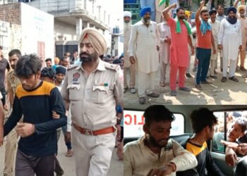 ਲੁੱਟ ਖੋਹ ਕਰਨ ਵਾਲੇ ਗਿਰੋਹ ਦੇ ਦੋ ਮੈਂਬਰ ਲੋਕਾਂ ਨੇ ਕੀਤੇ ਕਾਬੂ ,ਦੋ ਹੋਏ ਫਰਾਰ,ਇਲਾਕੇ ਵਿੱਚੋਂ ਲੁੱਟੇਰੇ ਅਤੇ ਚੋਰਾਂ ਦਾ ਸਫਾਇਆ ਕਰਕੇ ਹੀ ਦਮ ਲਵਾਂਗੇ-ਥਾਣਾ ਮੁੱਖੀ
