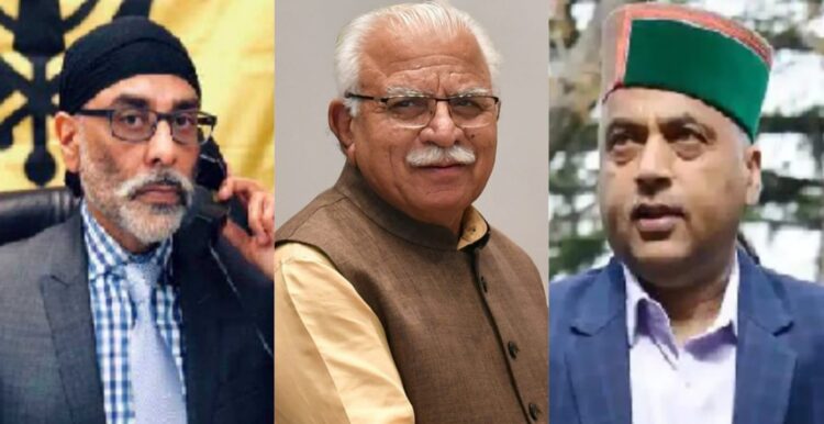 ਮੁੱਖ ਮੰਤਰੀ ਮਨੋਹਰ ਲਾਲ ਖੱਟਰ ਨੂੰ ਖਾਲਿਸਤਾਨ ਸਮਰਥਕਾਂ ਵੱਲੋਂ ਧਮਕੀ,ਹਰਿਆਣਾ ਅਤੇ ਹਿਮਾਚਲ ਨੂੰ ਦੱਸਿਆ ਖਾਲਿਸਤਾਨ ਦਾ ਹਿੱਸਾ