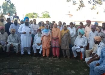 ਪਿੱਪਲ ਦਾ ਦਰਖਤ ਪੁੱਟਣ ਤੋਂ ਨਾਰਾਜ਼ ਪਿੰਡ ਰਣੀਆਂ ਵਾਸੀਆਂ ਨੇ ਕੀਤੀ ਨਾਅਰੇਬਾਜ਼ੀ,ਪ੍ਰਸਾਸ਼ਨ ਤੋਂ ਕੀਤੀ ਸਖਤ ਕਾਰਵਾਈ ਕਰਨ ਦੀ ਮੰਗ