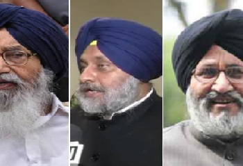 ਹਾਈਕੋਰਟ ਦੇ ਝਟਕੇ ਤੋਂ ਬਾਅਦ ਸੁਖਬੀਰ ਬਾਦਲ ਅਤੇ ਦਲਜੀਤ ਚੀਮਾ ਹੋਏ ਹੁਸ਼ਿਆਰਪੁਰ ਦੀ ਅਦਾਲਤ ਚ ਪੇਸ਼,ਅਗਲੀ ਪੇਸ਼ੀ 28 ਨੂੰ