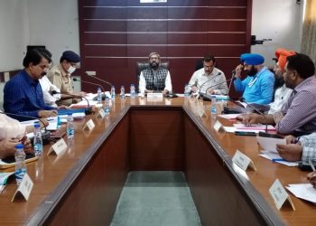 ਪੰਜਾਬ ਦੇ ਮੁੱਖ ਚੋਣ ਅਫ਼ਸਰ ਵਿਧਾਨ ਸਭਾ 2022 ਦੀਆਂ ਚੋਣਾਂ  ਤਿਆਰੀਆਂ ਦਾ ਜਾਇਜ਼ਾ ਲੈਣ ਲਈ ਪੁੱਜੇ ਮੋਗਾ