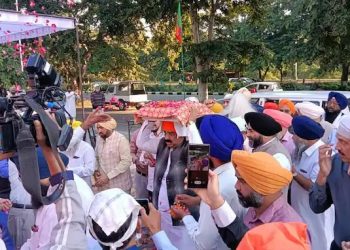 ਭਾਜਪਾ ਦੇ ਕੇਂਦਰੀ ਮੰਤਰੀਆਂ ਨੇ ਮੀਟਿੰਗ ਸ਼ੁਰੂ ਕਰਨ ਤੋਂ ਪਹਿਲਾਂ ਕਰਵਾਇਆ ਸੁਖਮਨੀ ਸਾਹਿਬ ਦਾ ਪਾਠ ਫੇਰ ਚੋਣਾਂ ਨੂੰ ਲੈ ਕੀ ਕੀਤੀ ਮੀਟਿੰਗ