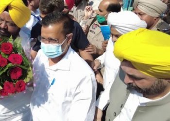 ਅਰਵਿੰਦ ਕੇਜਰੀਵਾਲ ਭਗਵੰਤ ਮਾਨ ਨੂੰ ਪੰਜਾਬ ਦਾ ਮੁੱਖ ਮੰਤਰੀ ਚਿਹਰਾ ਬਣਾਉਣ ਲਈ ਕਰ ਸਕਦੇ ਐਲਾਨ