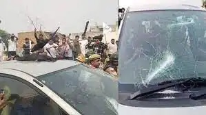 ਭਾਜਪਾ ਆਗੂਆਂ ਨੂੰ ਕਿਸਾਨਾਂ ਨੇ ਬਣਾਇਆ ਬੰਦੀ, ਗੱਡੀਆਂ ਦੀ ਕੱਢੀ ਹਵਾ