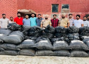 ਮੋਗਾ ਪੁਲਿਸ ਨੇ ਇੱਕ ਗਡਾਊਨ ਵਿੱੱਚੋਂ ਕੀਤਾ ਵੱਡੀ ਮਾਤਰਾ ਵਿੱਚ ਚੂਰਾ ਪੋਸਤ ਬਰਾਮਦ