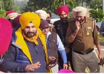 ਪਾਕਿਸਤਾਨ ਸਰਕਾਰ ਵੱਲੋਂ ਸ੍ਰੀ ਕਰਤਾਰਪੁਰ ਸਾਹਿਬ ਗਏ ਸਿੱਧੂ ਦੇ ਕੀਤੇ ਗਏ ਸੁਆਗਤ ਤੇ ਭਾਜਪਾ ਨੇ ਕੀਤਾ ਇਤਰਾਜ਼