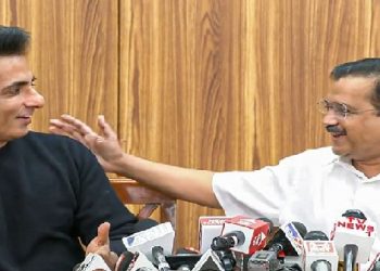 ਆਮ ਆਦਮੀ ਪਾਰਟੀ ਸੋਨੂੰ ਸੂਦ ਨੂੰ ਪੰਜਾਬ ਦਾ ਸੀ ਐਮ ਚਿਹਰਾ ਬਣਾਉਣ ਦੇ ਸੰਕੇਤ