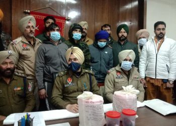 ਮੋਗਾ ਪੁਲਿਸ ਨੂੰ ਮਿਲੀ ਵੱਡੀ ਸਫਲਤਾ, 2 ਗਰਨੇਡ ਅਤੇ ਭਾਰੀ ਅਸਲੇ ਸਮੇਤ 3 ਨੌਜਵਾਨ ਕਾਬੂ