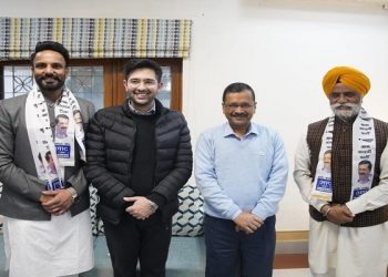 ਕਾਂਗਰਸ ਪਾਰਟੀ ਨੂੰ ਝਟਕਾ ਪੰਜਾਬ ਐਗਰੋ ਦੇ ਚੇਅਰਮੈਨ ਜੋਗਿੰਦਰ ਸਿੰਘ ਮਾਨ ਆਮ ਆਦਮੀ ਪਾਰਟੀ ਵਿੱਚ ਹੋਏ ਸ਼ਾਮਲ