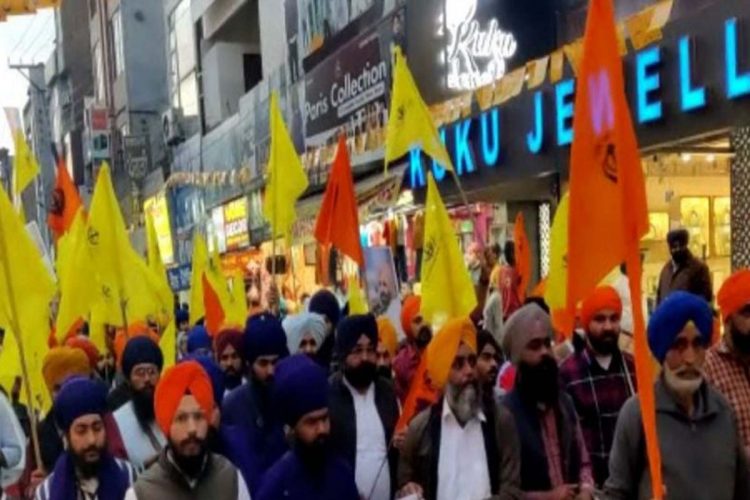 ਦੀਪ ਸਿੱਧੂ ਦੀ ਯਾਦ ਵਿੱਚ ਕੱਢੇ ਕੇਸਰੀ ਮਾਰਚ ਵਿੱਚ ਗੂੰਜੇ ਖਾਲਿਸਤਾਨ ਜਿੰਦਾਬਾਦ ਦੇ ਨਾਅਰੇ