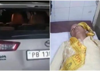 ਲੁਧਿਆਣਾ ਦੇ ਹਲਕਾ ਗਿੱਲ ਤੋਂ ਬੀਜੇਪੀ ਦੇ ਉਮੀਦਵਾਰ ਤੇ ਅਣਪਛਾਤਿਆਂ ਵੱਲੋਂ ਤਲਵਾਰਾਂ ਨਾਲ ਹਮਲਾ