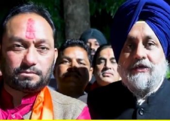 ਪੰਜਾਬ ਦੀ ਸੱਤਾ ਹਾਸਲ ਕਰਨ ਲਈ ਸੁਖਬੀਰ ਬਾਦਲ ਨੇ ਸਿੱਖਾਂ ਦੀ ਕੱਟੜ ਵਿਰੋਧੀ ਸ਼ਿਵ ਸੈਨਾ ਨਾਲ ਮਲਾਇਆ ਹੱਥ,ਸਿੱਖ ਜਥੇਬੰਦੀਆਂ ਵਿੱਚ ਰੋਸ