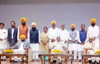 ਭਗਵੰਤ ਮਾਨ ਦੀ ਸਰਕਾਰ ਦੇ ਮੰਤਰੀਆਂ ਨੂੰ ਵੰਡੇ ਵਿਭਾਗ , ਹਰਪਾਲ ਚੀਮਾ ਨੂੰ ਦਿੱਤੀ ਖਜ਼ਾਨੇ ਦੀ ਚਾਬੀ