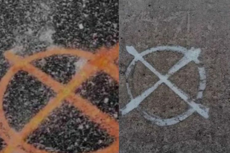 ਯੂਕਰੇਨ ਦੀ ਰਾਜਧਾਨੀ ਕੀਵ ਵਿਚ ਇਮਾਰਤਾਂ  ਛੱਤਾਂ ਉਪਰ ਰਹੱਸਮਈ ਨਿਸ਼ਾਨਾ ਨੂੰ ਲੈ ਕੇ ਲੋਕਾਂ ਵਿੱਚ ਦਹਿਸ਼ਤ ਦਾ ਮਹੌਲ