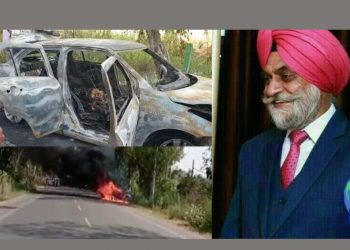 ਬਹੁਤ ਹੀ ਦੁਖਦਾਈ ਖ਼ਬਰ, ਜਾਂਦੀ ਕਾਰ ਨੂੰ ਅੱਗ ਲੱਗਣ ਕਾਰਨ ਜਿਉਂਦਾ ਮੱਚਿਆ ਵਿਅਕਤੀ