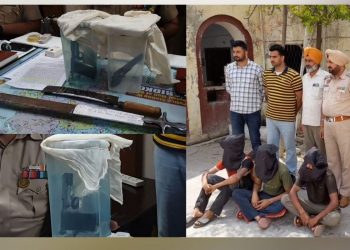 ਸੀਆਈਏ ਸਟਾਫ਼ ਨੇ ਨਵੇਂ ਉਬਰ ਦੇ ਗੈਂਗ ਨੂੰ ਸਮੇਤ ਹਥਿਆਰਾਂ ਕੀਤਾ ਕਾਬੂ￼