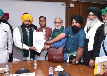 ਪੰਜਾਬ ਸਰਕਾਰ ਮੂੰਗੀ,ਮੱਕੀ ਅਤੇ ਬਾਸਮਤੀ ਤੇ ਐਮ,ਐਸ,ਪੀ ਦੇਣ ਲਈ ਕਰ ਸਕਦੀ ਹੈ ਵਿਚਾਰ :-ਭਗਵੰਤ ਮਾਨ