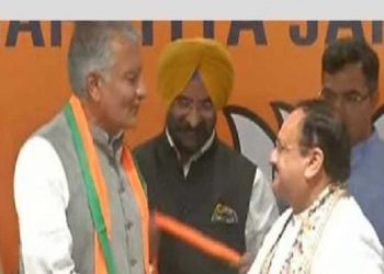 ਕਾਂਗਰਸ ਨੂੰ ਝਟਕਾ, ਸੁਨੀਲ ਜਾਖੜ ਭਾਜਪਾ ਵਿਚ ਹੋਏ ਸ਼ਾਮਿਲ