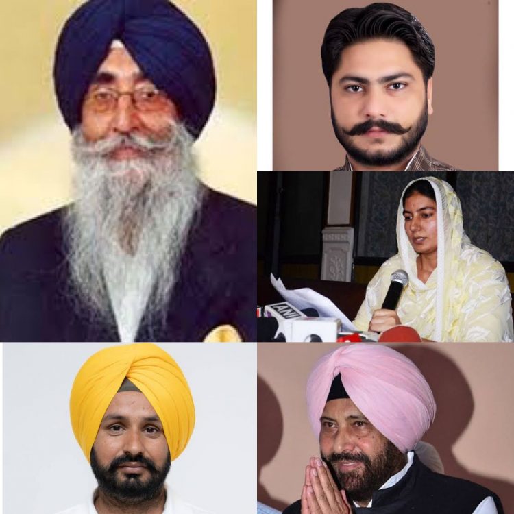 ਸੰਗਰੂਰ ਸੀਟ ਤੋਂ ਦਲਬੀਰ ਸਿੰਘ ਗੋਲਡੀ, ਸਿਮਰਨਜੀਤ ਸਿੰਘ ਮਾਨ, ਕੇਵਲ ਸਿੰਘ ਢਿਲੋਂ, ਗੁਰਮੇਲ ਸਿੰਘ ਅਤੇ ਕਮਲਜੀਤ ਕੌਰ ਦੇਣਗੇ ਇਕ ਦੂਜੇ ਨੂੰ ਕਰੜੀ ਟੱਕਰ