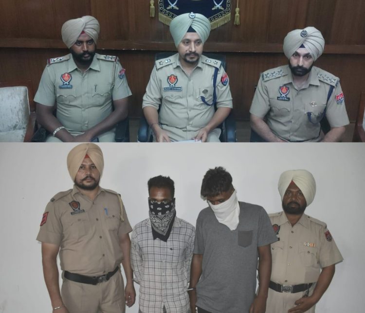 ਮੋਗਾ ਦੇ ਦਾਰਾਪੁਰ ਵਿੱਚ ਬੈਂਕ ਡਕੈਤੀ ਕੇਸ ਨਾਲ ਸਬੰਧਤ ਪੁਲਿਸ ਨੇ ਲੁਟੇਰੇ ਕੀਤੇ ਕਾਬੂ 