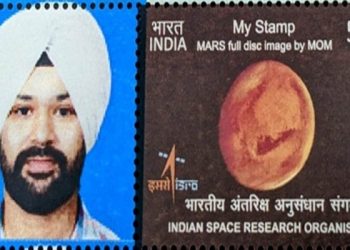 ਮੋਗਾ ਜ਼ਿਲ੍ਹੇ ਦਾ ਨਾਮ ਇਸਰੋ ਵਿੱਚ ਚਮਕਿਆ,ਪੁਲਾੜ ਖੋਜ ਸੰਸਥਾ ਨੇ ਵਿਗਿਆਨੀਂ ਹਰਜੀਤ ਸਿੰਘ ਨੂੰ ਡਾਕ ਟਿਕਟ ਜਾਰੀ ਕਰ ਕੇ ਕੀਤਾ ਸਨਮਾਨਿਤ