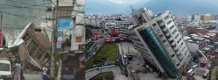 ਤਾਈਵਾਨ ਵਿੱਚ 100 ਭੂਚਾਲ ਦੇ ਲੱਗੇ ਝਟਕੇ ਵੱਡੀਆ ਇਮਾਰਤਾਂ ਹੋਈਆਂ ਢਹਿ ਢੇਰੀ 