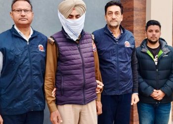 ਵਿਜੀਲੈਂਸ ਵਿਭਾਗ ਨੇ ਨਵੇਂ ਸਾਲ ਤੇ ਏਐਸ ਆਈ ਰਿਸ਼ਵਤ ਲੈਂਦਾ ਰੰਗੇ ਹੱਥੀਂ ਕੀਤਾ ਕਾਬੂ 