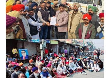 ਬਾਬਾ ਸਾਹਿਬ ਦੇ ਬੁੱਤ ਦਾ ਅਪਮਾਨ ਕਰਨ ਦੇ ਰੋਸ਼ ਵਜੋਂ ਬਾਘਾ ਪੁਰਾਣਾ ਬੰਦ ਨੂੰ ਮਿਲਿਆ ਭਰਵਾਂ ਹੁੰਗਾਰਾ,ਜਥੇਬੰਦੀਆਂ ਦੇ ਆਗੂਆਂ ਨੇ ਸਹਿਯੋਗ ਦੇਣ ਲਈ ਕਾਰੋਬਾਰੀਆਂ ਦਾ ਕੀਤਾ ਧੰਨਵਾਦ