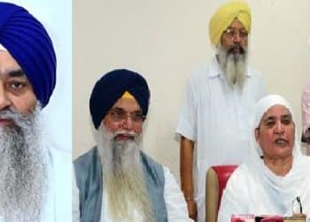 ਸ੍ਰੀ ਅਕਾਲ ਤਖ਼ਤ ਸਾਹਿਬ ਦੇ 2 ਦਸੰਬਰ ਵਾਲੇ ਫੈਸਲੇ ਨੂੰ ਸ਼੍ਰੋਮਣੀ ਅਕਾਲੀ ਦਲ ਦੇ ਆਗੂਆਂ ਵੱਲੋਂ ਨਾ ਲਾਗੂ ਕਰਨ ਨੂੰ ਲੈਕੇ ਬਾਗੀ ਧੜਾ ਪਹੁੰਚਿਆ ਸਕੱਤਰੇਤ 