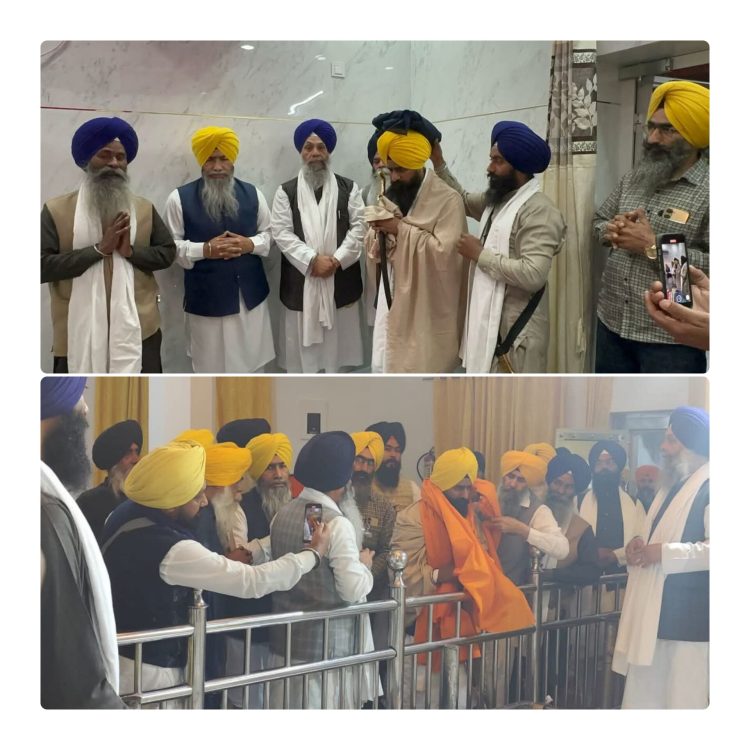 ਨਵੇਂ ਜਥੇਦਾਰ ਕੁਲਦੀਪ ਸਿੰਘ ਗੜਗੱਜ ਨੇ ਦਿੱਤੇ ਸਮੇਂ ਤੋਂ ਪਹਿਲਾਂ ਹੀ ਆਪਣੀ ਸੇਵਾ ਸੰਭਾਲੀ 
