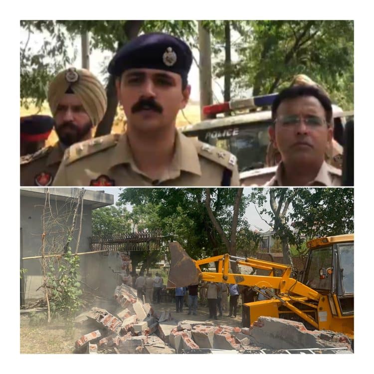 ਮੋਗਾ ਪੁਲਿਸ ਨੇ ਕੀਤਾ ਵੱਡਾ ਐਕਸ਼ਨ ਕਰਦਿਆਂ 4 ਨਸ਼ਾ ਦੇ ਤਸਕਰਾਂ ਘਰ ਕੀਤੇ ਢੇ ਢੇਰੀ