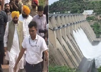ਬੀਬੀਐਮਬੀ ਦੇ ਇੱਕ ਅਧਿਕਾਰੀ ਵੱਲੋਂ ਨੰਗਲ ਡੈਮ ਤੋਂ ਹਰਿਆਣਾ ਨੂੰ ਜ਼ਬਰਦਸਤੀ ਪਾਣੀ ਛੱਡਣ ਦੀ ਕੋਸ਼ਿਸ਼, ਮੁੱਖ ਮੰਤਰੀ ਪਹੁੰਚੇ, ਵਿਵਾਦ ਵਧਿਆ 