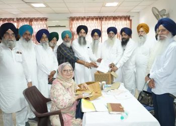 ਹੁਕਮਨਾਮੇ ਮੁਤਾਬਕ 18 ਮਾਰਚ ਤੋਂ ਸੁਰੂ ਹੋਈ ਭਰਤੀ ਨੂੰ ਛੇ ਮਹੀਨੇ ਤੋਂ ਪਹਿਲਾਂ ਹੀ ਮੁਕੰਮਲ ਕਰਕੇ ਪੰਥ ਪ੍ਰਵਾਨਿਤ ਲੀਡਰਸਿੱਪ ਦੇਵਾਂਗੇ- ਪੰਜ ਮੈਂਬਰੀ ਕਮੇਟੀ