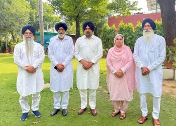 ਸ਼੍ਰੋਮਣੀ ਅਕਾਲੀ ਦਲ ਦੀ ਪੁਨਰ ਸੁਰਜੀਤੀ ਤਹਿਤ ਪ੍ਰਧਾਨ ਦੀ ਚੋਣ ਲਈ ਪੰਜ ਮੈਂਬਰੀ ਭਰਤੀ ਕਮੇਟੀ ਨੇ 11 ਅਗਸਤ ਨੂੰ ਬੁਲਾਇਆ ਗਿਆ ਜਨਰਲ ਇਜਲਾਸ