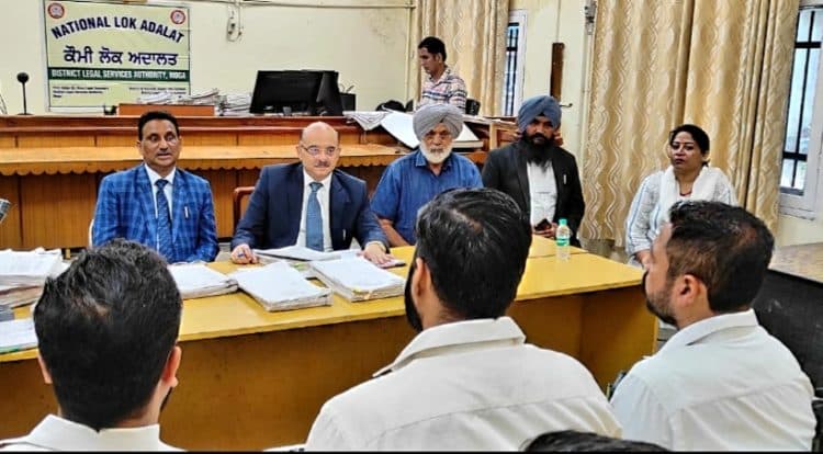 ਨੈਸ਼ਨਲ ਲੋਕ ਅਦਾਲਤ ਵਿੱਚ ਕੁੱਲ 5048 ਕੇਸਾਂ ਦਾ ਨਿਪਟਾਰਾ, 13,91,36,586/-ਰੁ: ਦੇ ਅਵਾਰਡ ਕੀਤੇ ਗਏ ਪਾਸ