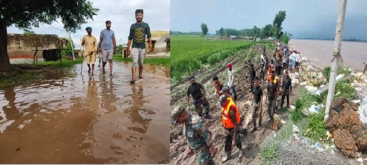 ਹੜਾਂ ਦਾ ਪਾਣੀ ਘੱਟਣ ਲੱਗਾ,ਪਰ ਦੂਜੇ ਪਾਸੇ ਬਿਮਾਰੀਆਂ ਫੈਲਣ ਦੇ ਖ਼ਤਰੇ ਨੂੰ ਲੈਕੇ ਸਿਹਤ ਵਿਭਾਗ ਨੇ ਦਿੱਤੀ ਚਿਤਾਵਨੀ 