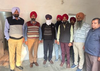 ਵਿਜੀਲੈਂਸ ਵਿਭਾਗ ਵੱਲੋਂ ਰਿਸ਼ਵਤ ਦੀ ਦੂਜੀ ਕਿਸ਼ਤ ਵਜੋਂ 25000 ਰੁਪਏ ਲੈਂਦਾ ਪਟਵਾਰੀ ਕਾਬੂ