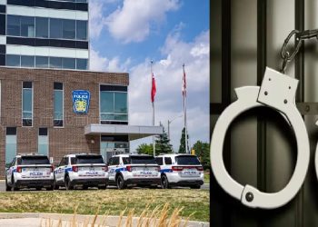 ਕੈਨੇਡਾ ਵਿੱਚ ਪੰਜਾਬੀ ਪੁੱਠੇ ਕੰਮ ਕਰਨੋ ਬਾਜ ਨਹੀਂ ਆਉਂਦੇ। ਬਰੈਂਪਟਨ ਪੁਲਿਸ ਤਿੰਨ ਪੰਜਾਬੀਆਂ ਨੂੰ ਚੋਰੀ ਦੀਆਂ ਗੱਡੀਆਂ ਸਮੇਤ ਕੀਤਾ ਕਾਬੂ ।