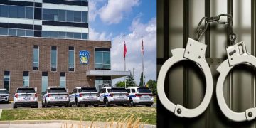 ਕੈਨੇਡਾ ਵਿੱਚ ਪੰਜਾਬੀ ਪੁੱਠੇ ਕੰਮ ਕਰਨੋ ਬਾਜ ਨਹੀਂ ਆਉਂਦੇ। ਬਰੈਂਪਟਨ ਪੁਲਿਸ ਤਿੰਨ ਪੰਜਾਬੀਆਂ ਨੂੰ ਚੋਰੀ ਦੀਆਂ ਗੱਡੀਆਂ ਸਮੇਤ ਕੀਤਾ ਕਾਬੂ ।