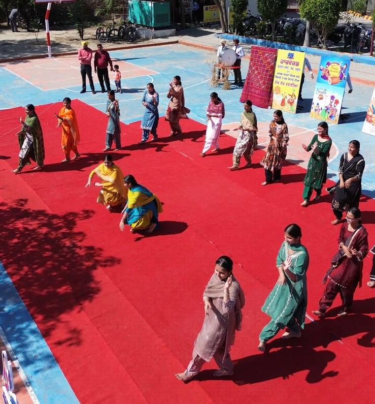 ਹਾਰਵਰਡ ਕਾਨਵੈਂਟ ਸਕੂਲ ਵਿੱਚ ਮਨਾਇਆ ਗਿਆ ਵਿਸਾਖੀ ਦਾ ਤਿਉਹਾਰ