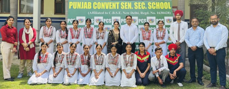 ਪੰਜਾਬ ਕਾਨਵੈਟ ਸਕੂਲ ਦਾ ਦਸਵੀਂ ਕਲਾਸ ਦਾ ਸੀ.ਬੀ.ਐਸ.ਈ ਬੋਰਡ ਦਾ ਨਤੀਜਾ ਬਹੁਤ ਹੀ ਸ਼ਾਨਦਾਰ ਰਿਹਾ 