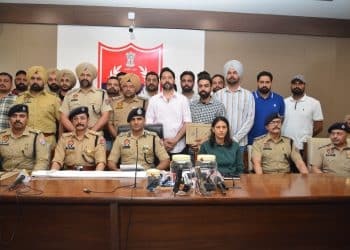 ਪਟਿਆਲਾ ਪੁਲਿਸ ਵੱਲੋਂ ਸਰਹੱਦ ਪਾਰ ਤੋਂ ਚੱਲਣ ਵਾਲੇ ਅੱਤਵਾਦੀ ਮਡਿਉਲ ਦਾ ਪਰਦਾਫਾਸ