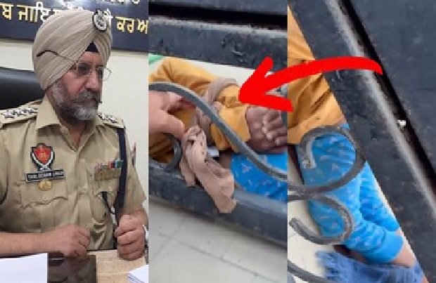ਔਰਤ ਏ ਐਸ ਆਈ ਨੇ ਆਪਣੀ ਹੀ ਨਿੱਕੀ ਜੇਹੀ ਪੋਤੀ ਨੂੰ ਗੇਟ ਨਾਲ ਬੰਨ ਕੇ ਕਈ ਘੰਟੇ ਰੱਖਿਆ, ਪੁਲਿਸ ਨੇ ਕੀਤੀ ਕਾਰਵਾਈ